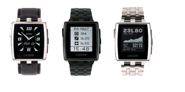 Pebble Steel Smartwatches